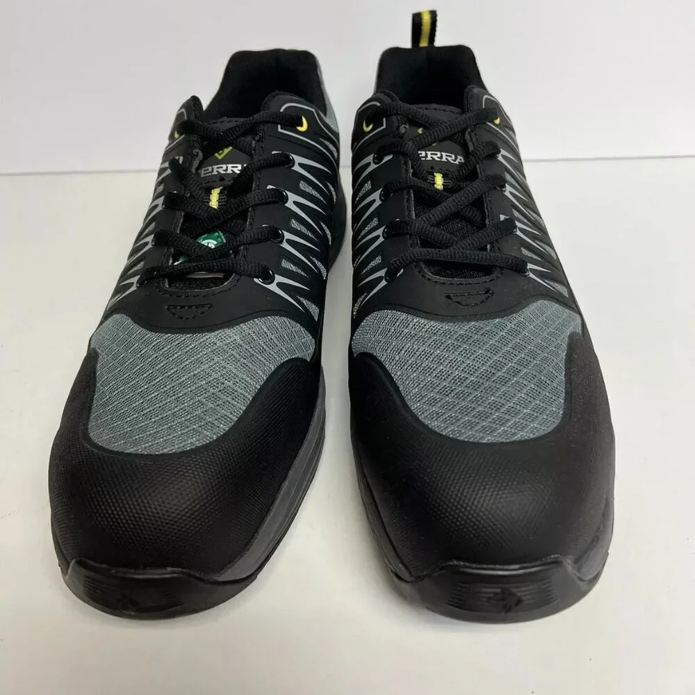 Terra Mens Rebound Comp Toe Sneaker Black Size 12 M
